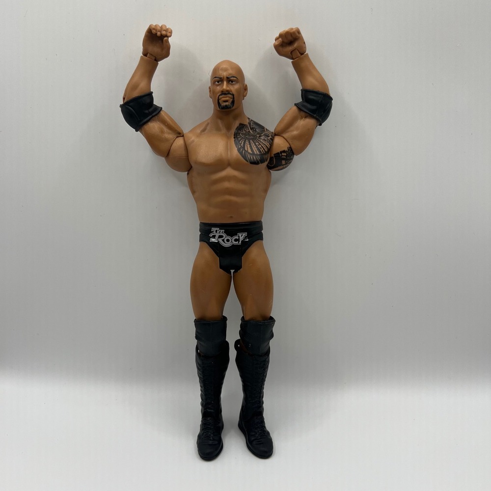 Mattel WWE Best of PPV WrestleMania 28 The Rock Toys R Us Exclusive Figure 2012